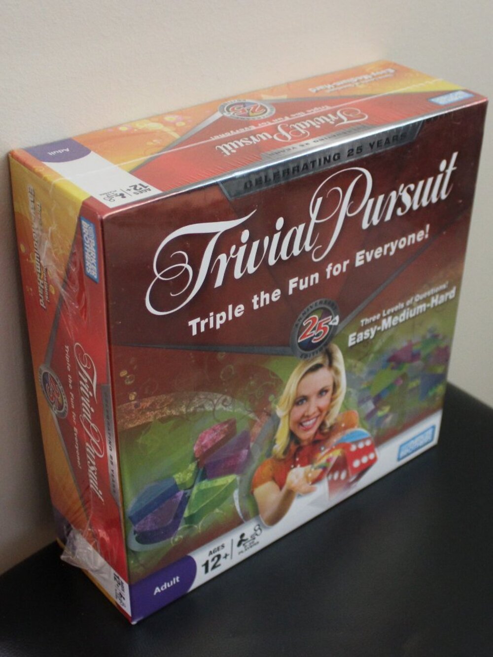 3/$88❤️2008 Trivial Pursuit 25th Anniversary Edition Parker Brothers Hasbro
